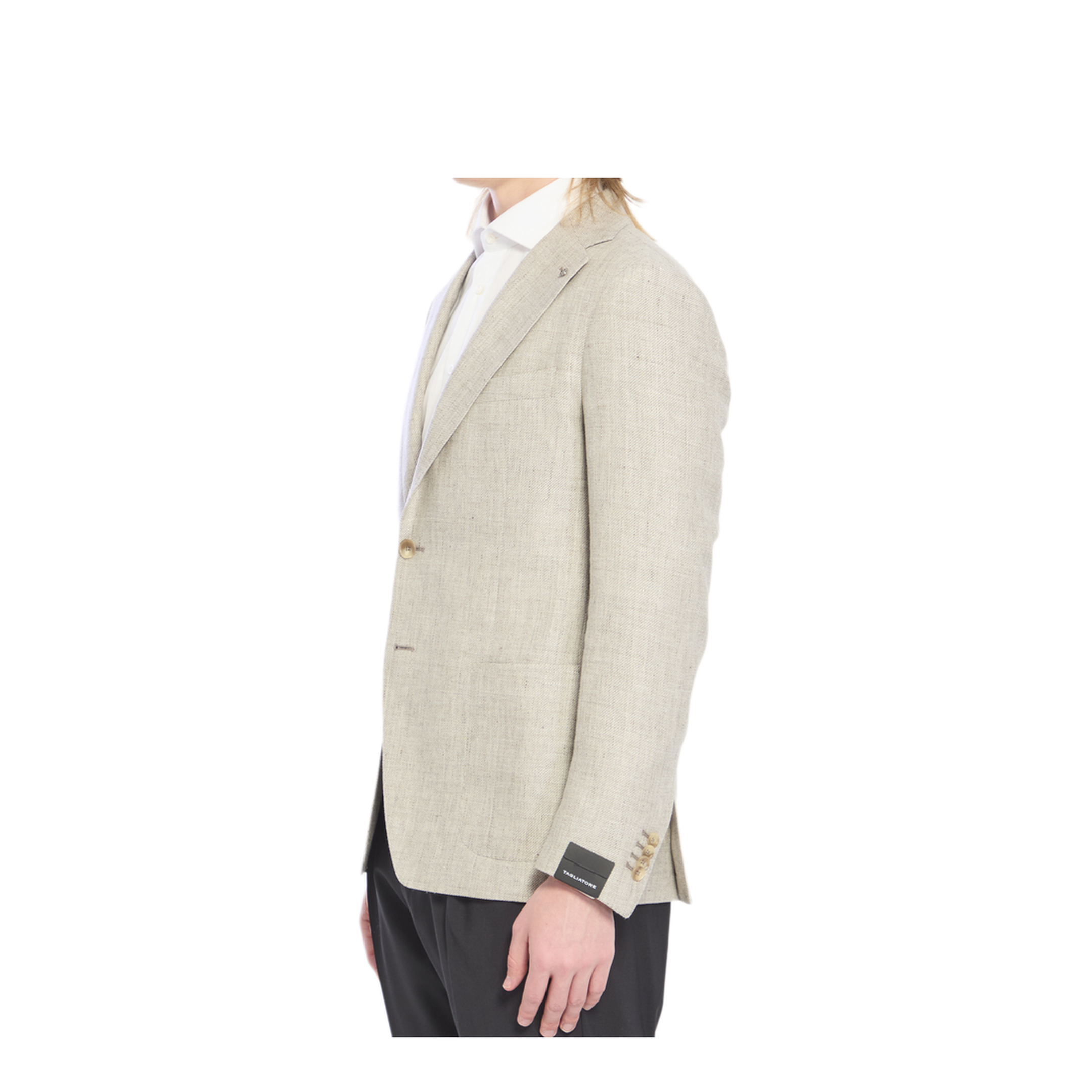 MAYFEYR - Tagliatore - Beige Linen Wool Jacket - 1SVS22KPE5200062T3249299