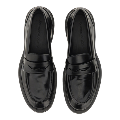 Shiny Leather Loafer