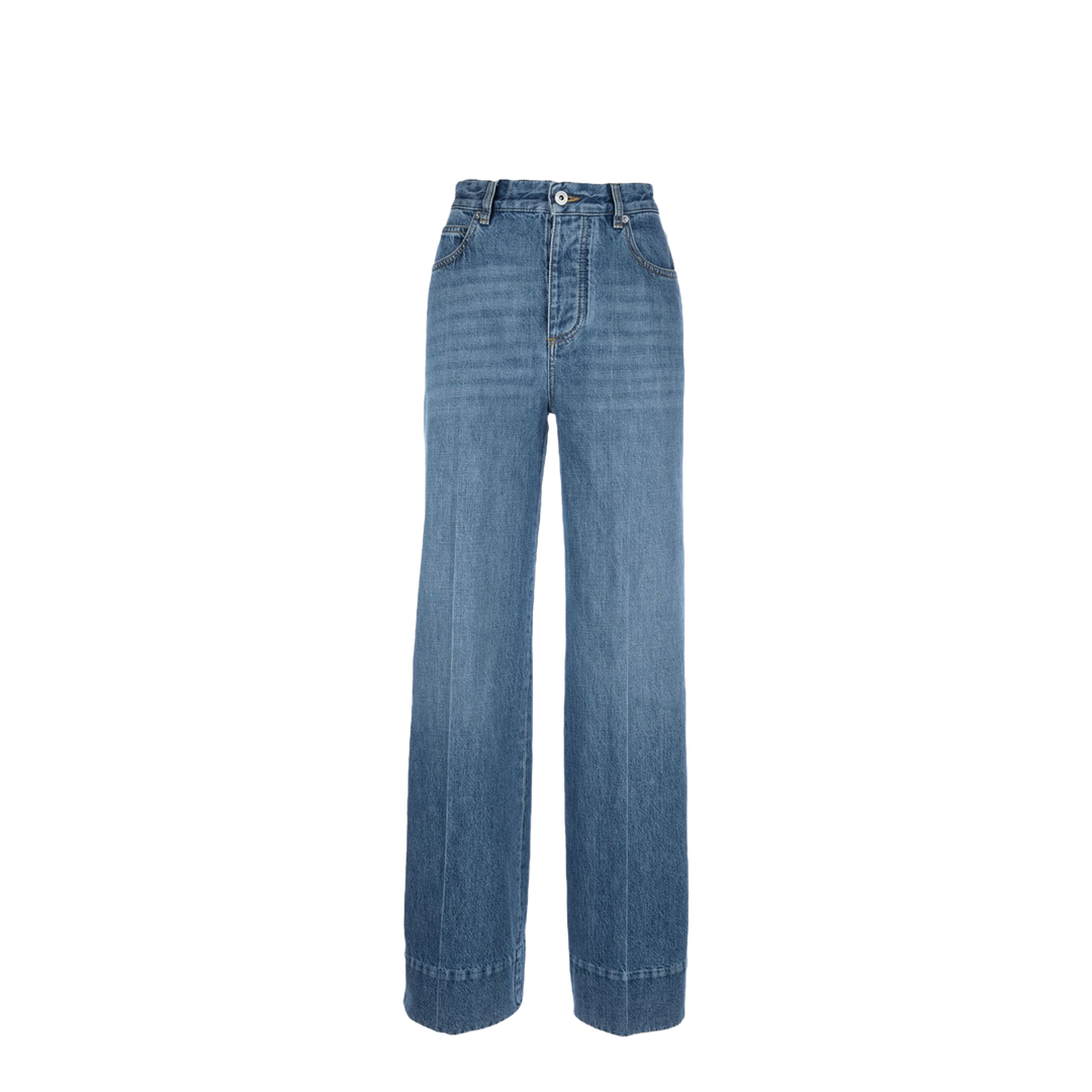 Vintage Palazzo Jeans - Dark Wash
