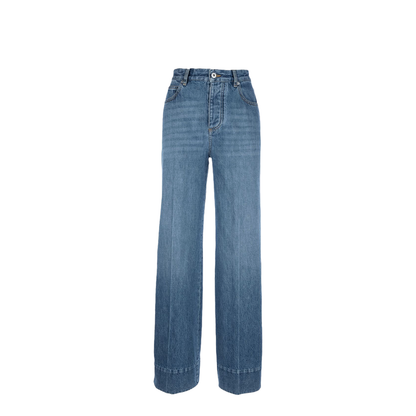 Vintage Palazzo Jeans - Dark Wash