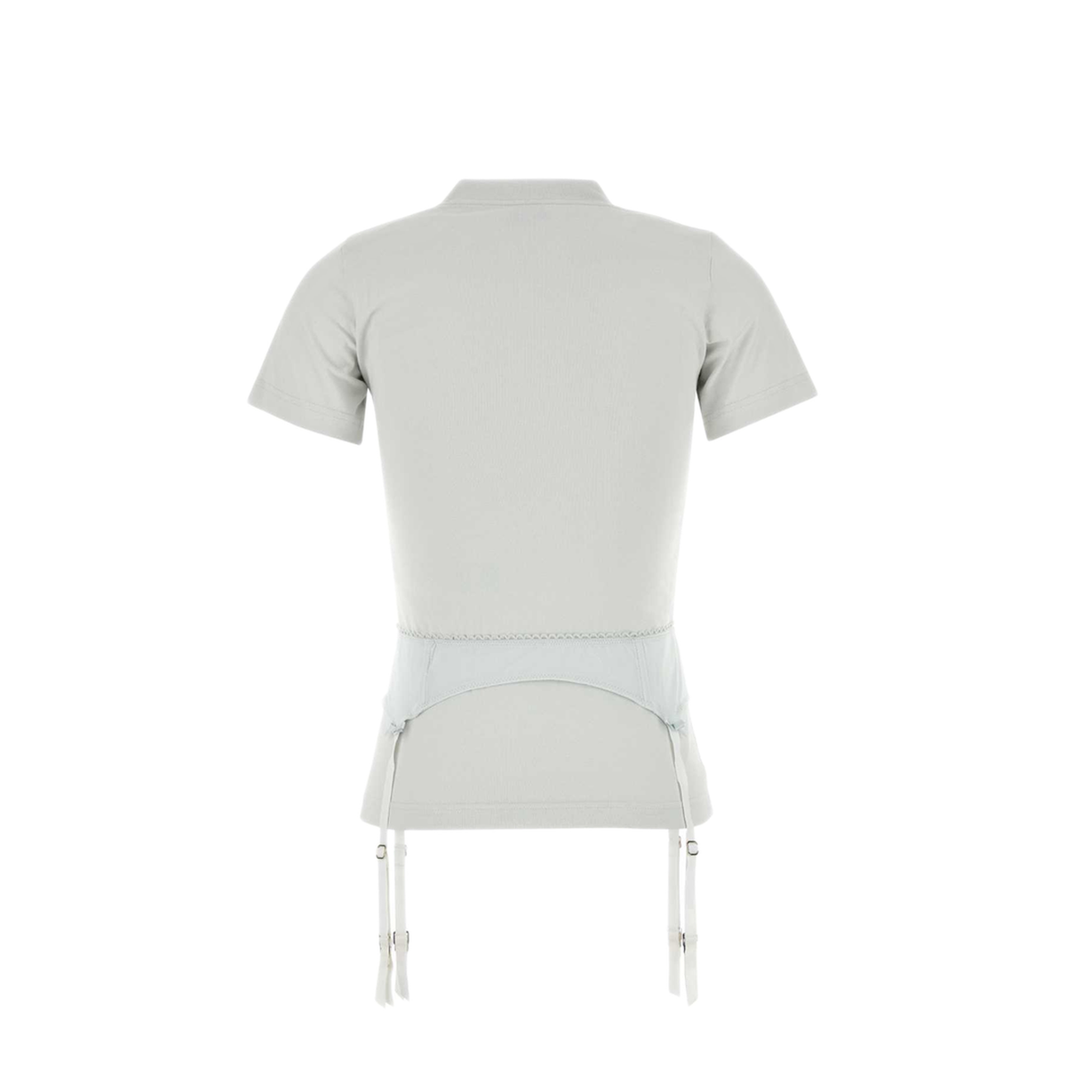 MAYFEYR - Balenciaga - Chalk Stretch Cotton T Shirt - 828869TNVB29012