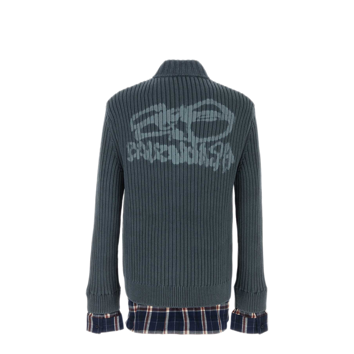 MAYFEYR - Balenciaga - Cardigan With A Stand Up Collar - 857284T34298578