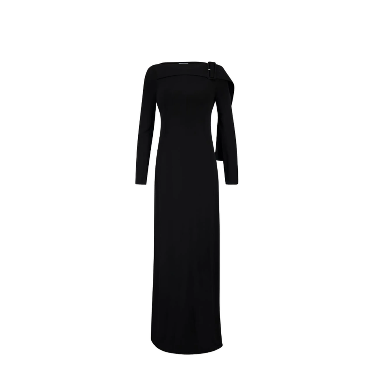MAYFEYR - Courreges - Long Dress Buckle Crepe Jersey - 126JRO813JS01459999