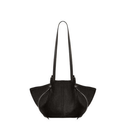 MAYFEYR - Yuzefi - Mochi Bag In Ganache Suede Leather - MOCHISUEGA
