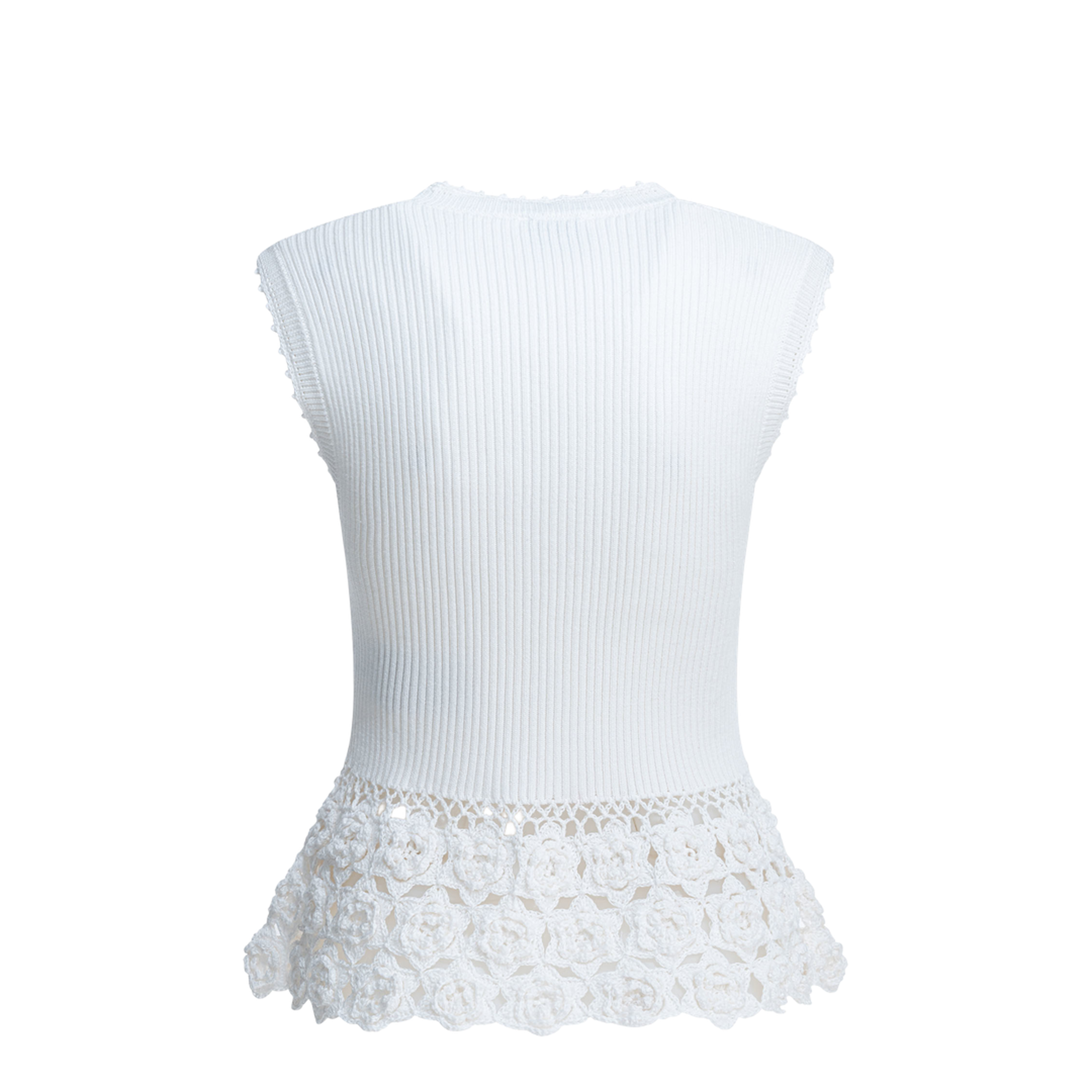 MAYFEYR - Ganni - Knitted Worked Vest - A1070251135