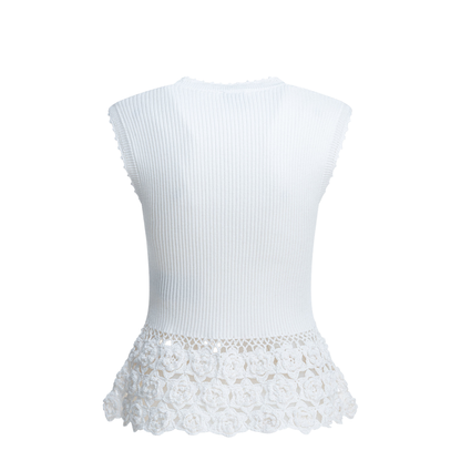 MAYFEYR - Ganni - Knitted Worked Vest - A1070251135