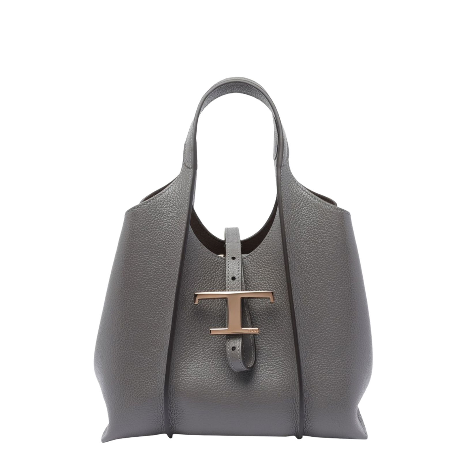 T Timeless Shopping Bag in Leather Mini