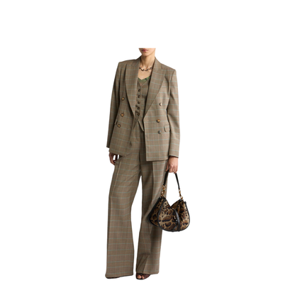 MAYFEYR - Etro - Stretch Wool Pants With Prince Of Wales Pattern - WREA007399TQB1D