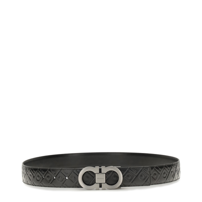 MAYFEYR - Ferragamo - Reversible Leather Gancini Belt - 794043058