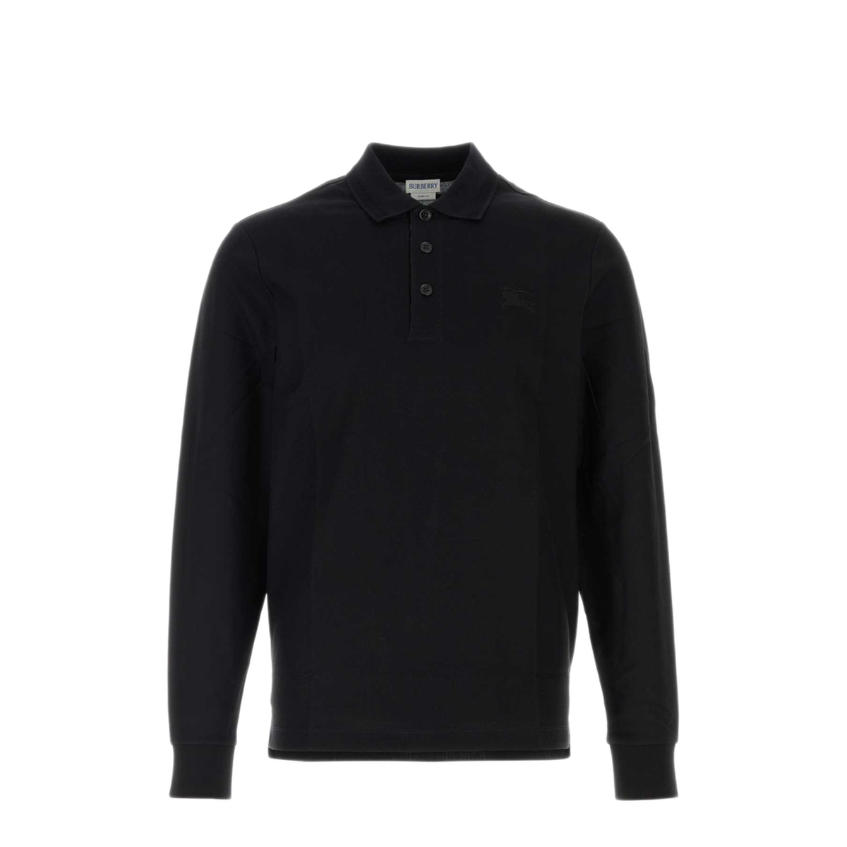 MAYFEYR - Burberry - Black Piquet Polo Shirt - 8126940A1189