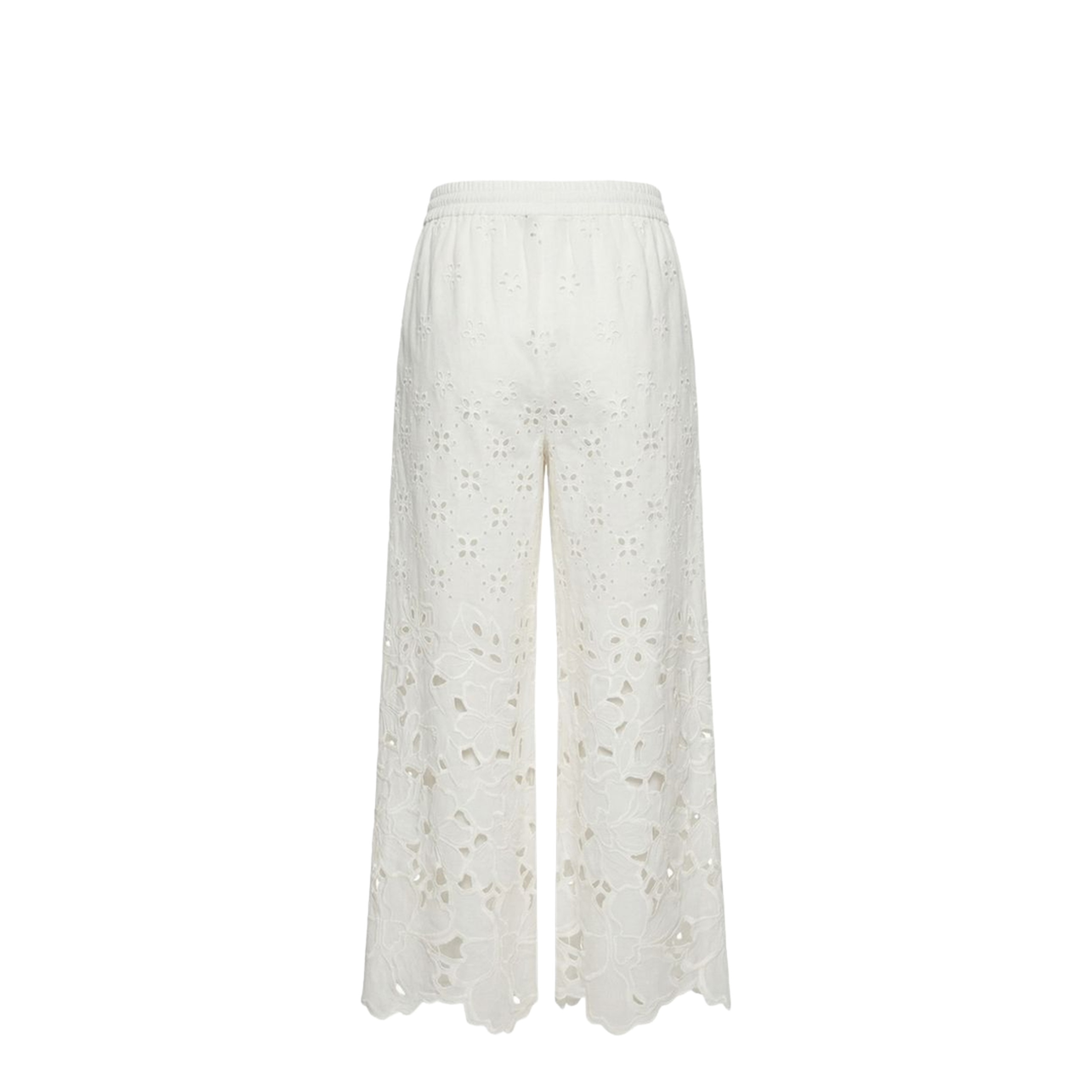 MAYFEYR - Ermanno Scervino - Trousers White - D484P603QYD10602