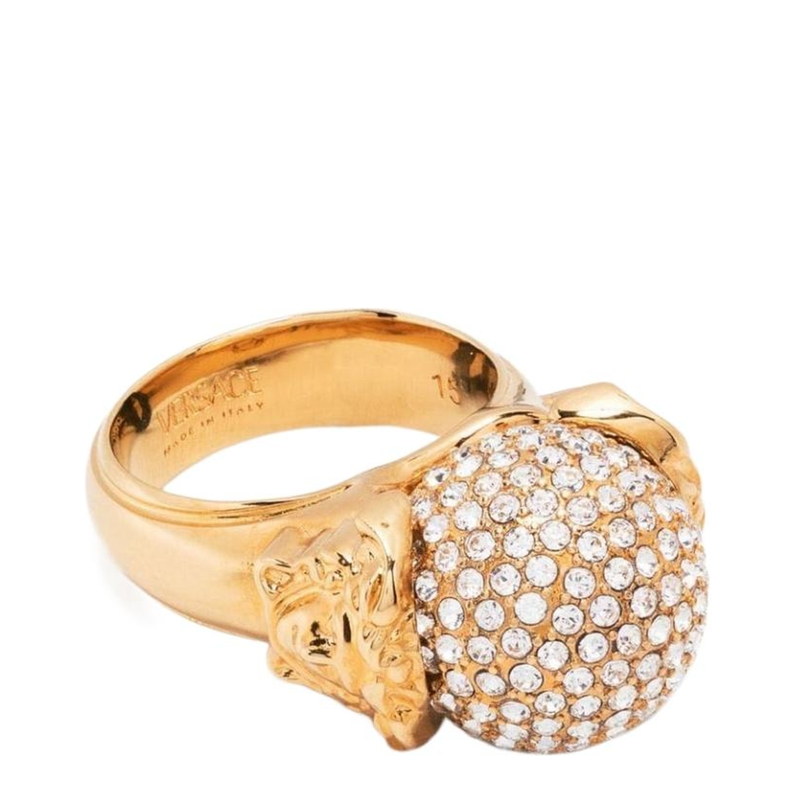 Medusa Crystal Ball Ring