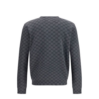 MAYFEYR - Gucci - Silk And Wool Gg Print Cardigan - A0027KXKFMB