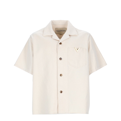 Denim Short Sleeve Shirt