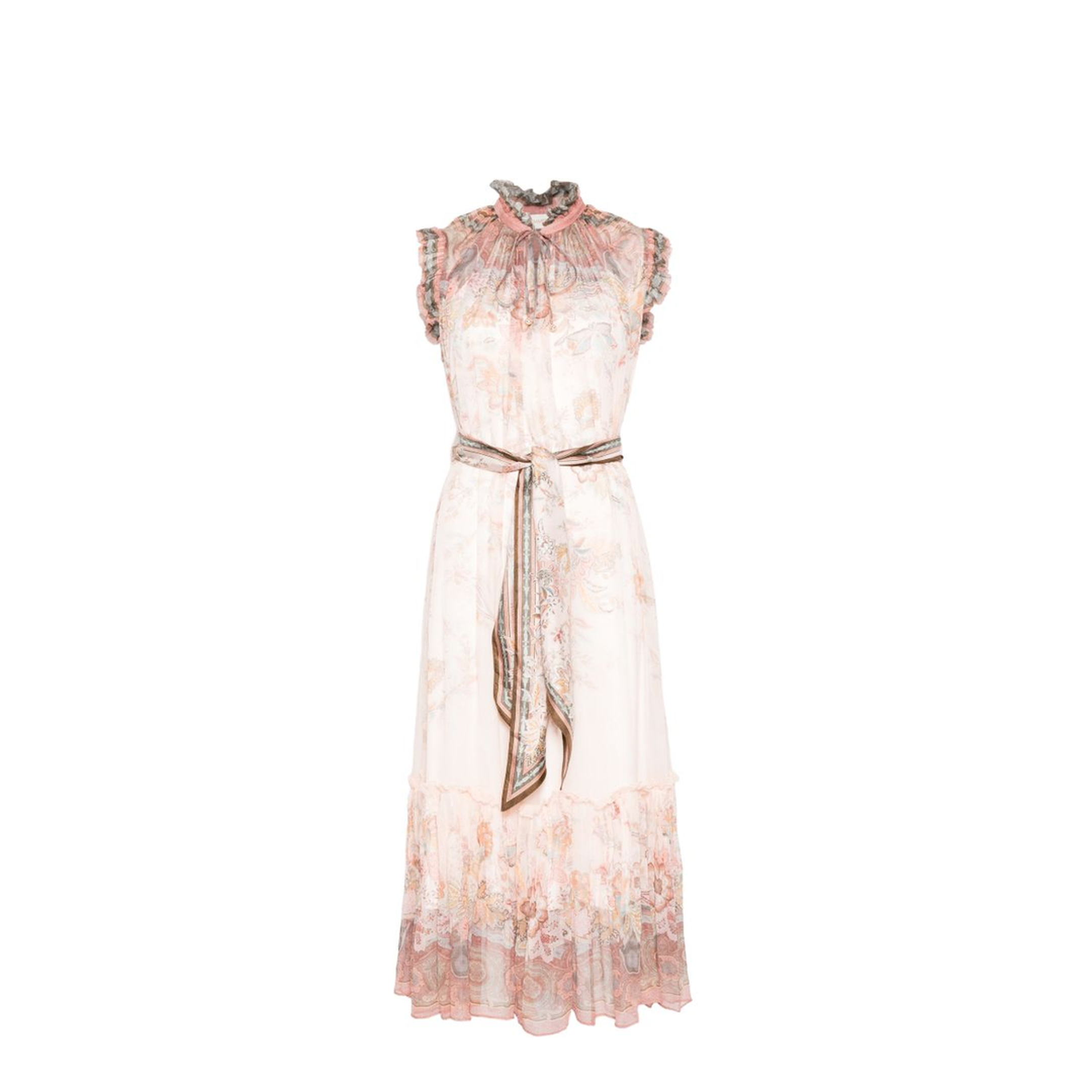 Alchemy Flutter Dress - Pink