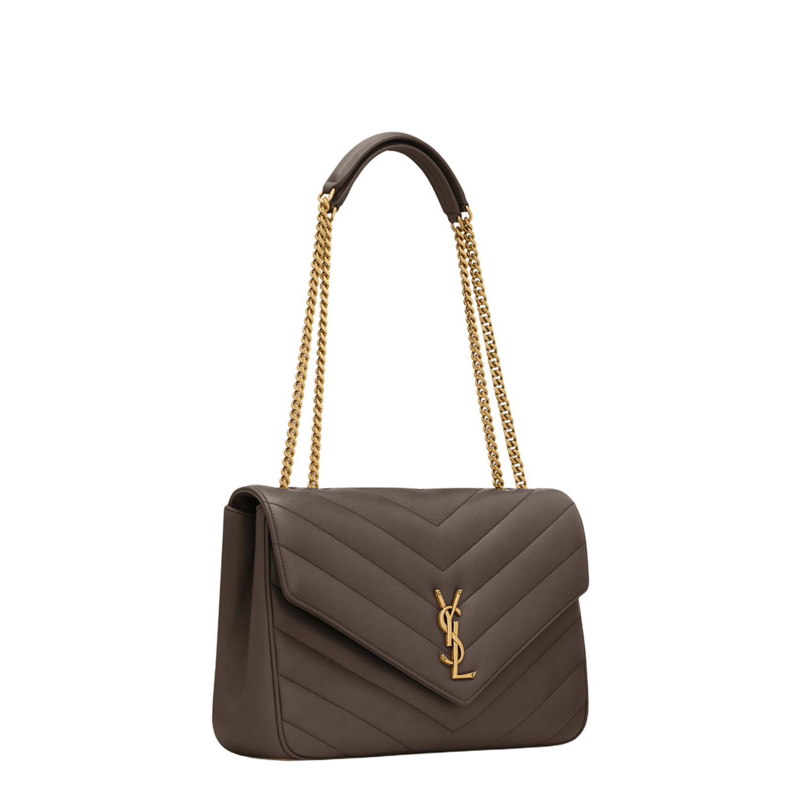 LOULOU large in MATELASSÉ lambskin