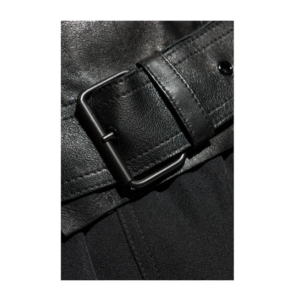 Leather Clothing Black