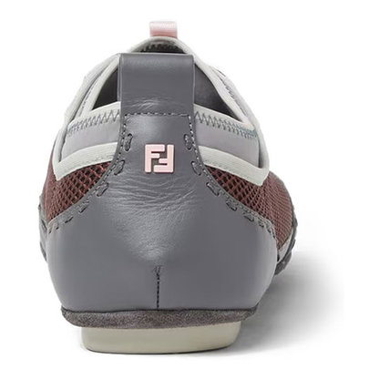 Fit Mesh And Leather Sneakers