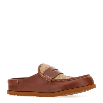 MAYFEYR - Birkenstock 1774 - Naples Wrapped Raffia Slippers - 1032442GINBRORAF
