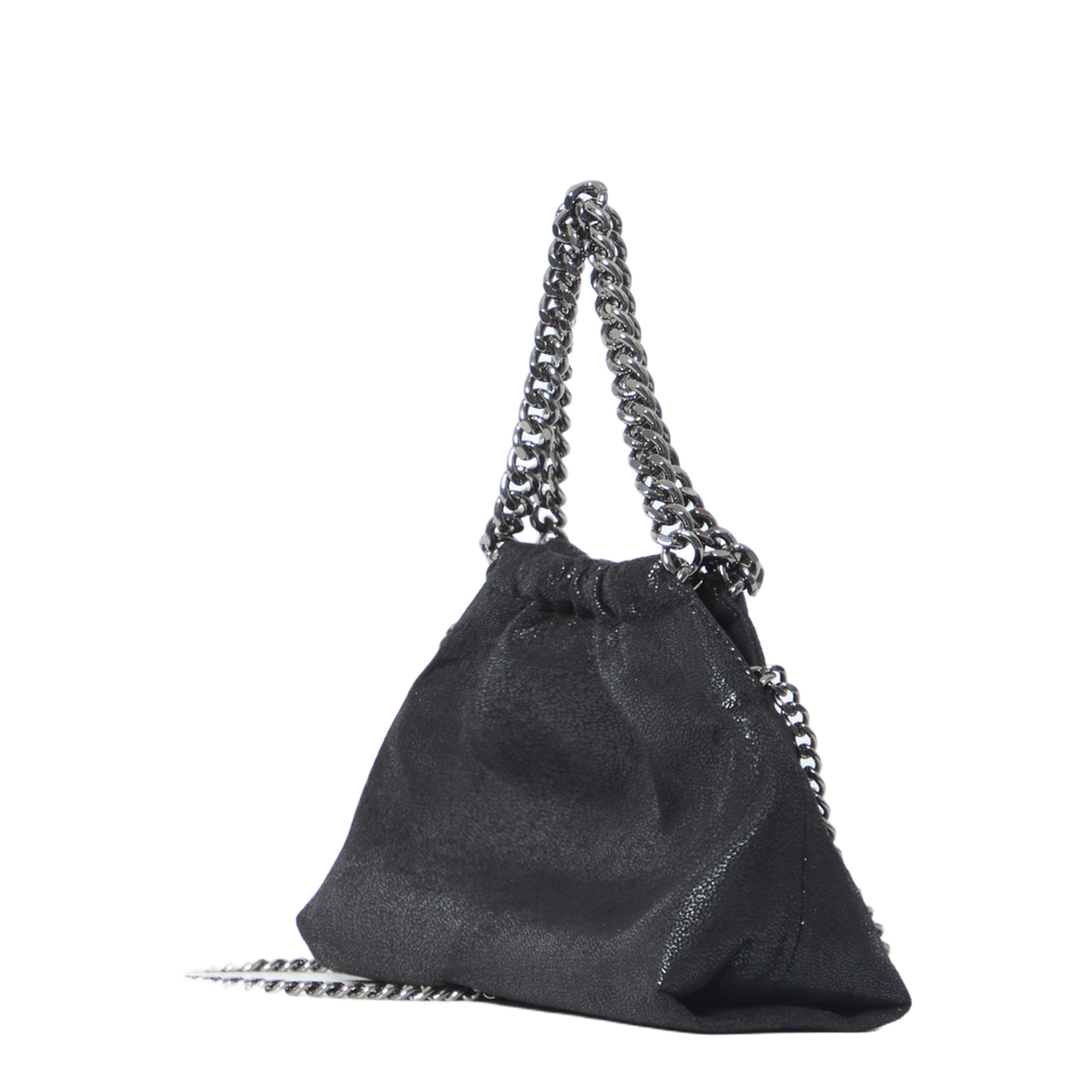 Falabella Mini Polyester Crossbody Bag - Black