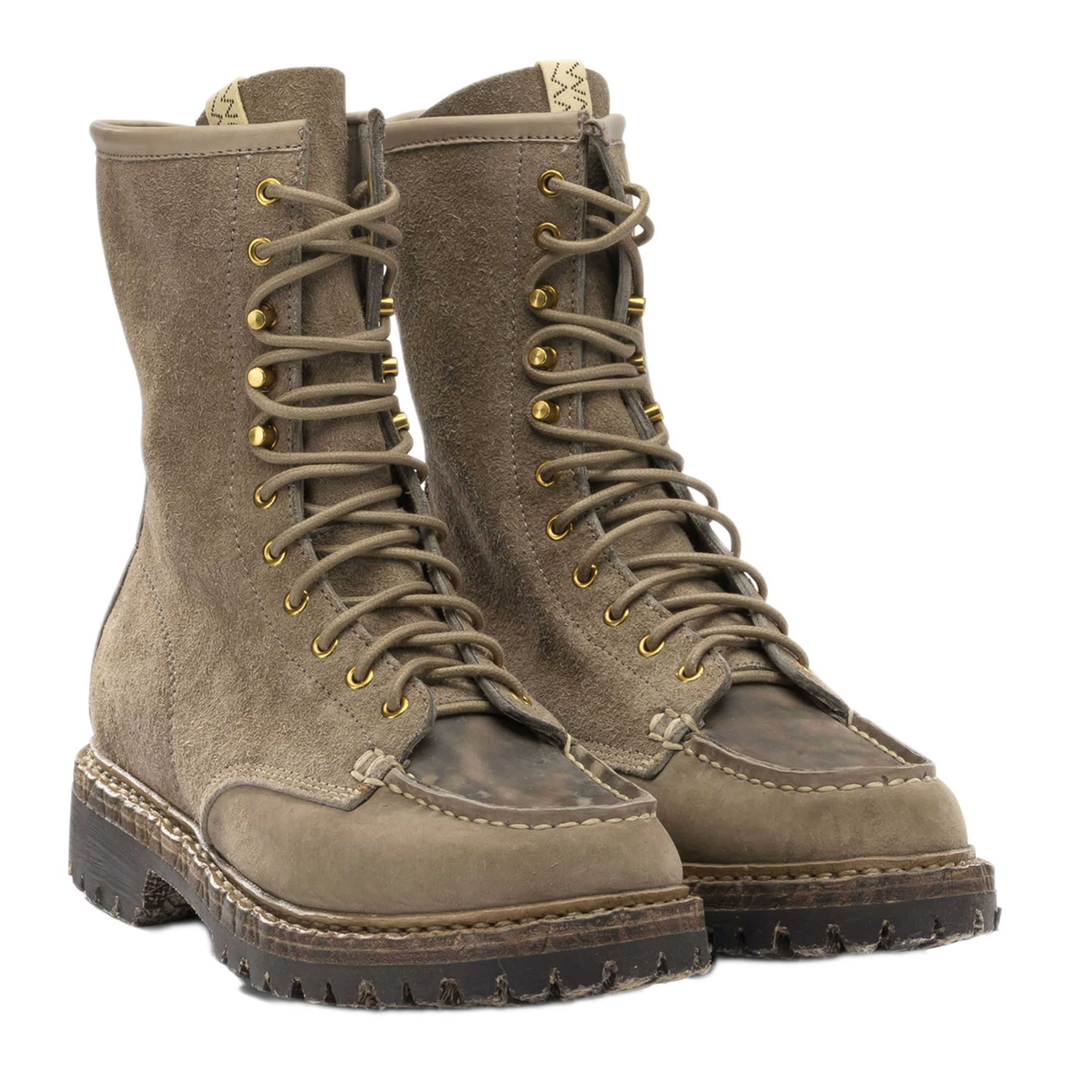 MAYFEYR - Visvim - Scout Moc Folk Lace Up Boots - 0125202002011SAND