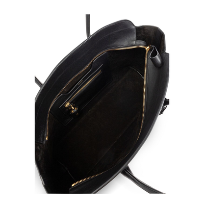 Large Leather Shopping Bag