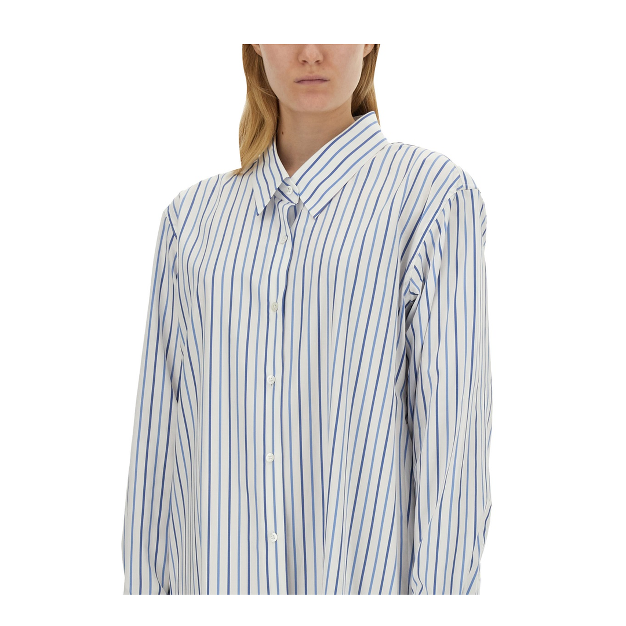 Shirt with Stripe Pattern