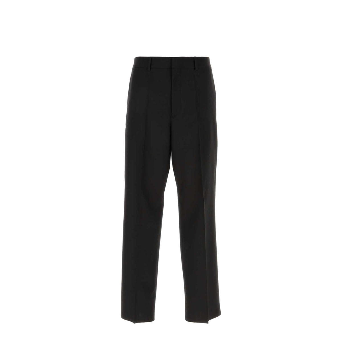 Black Wool Pant