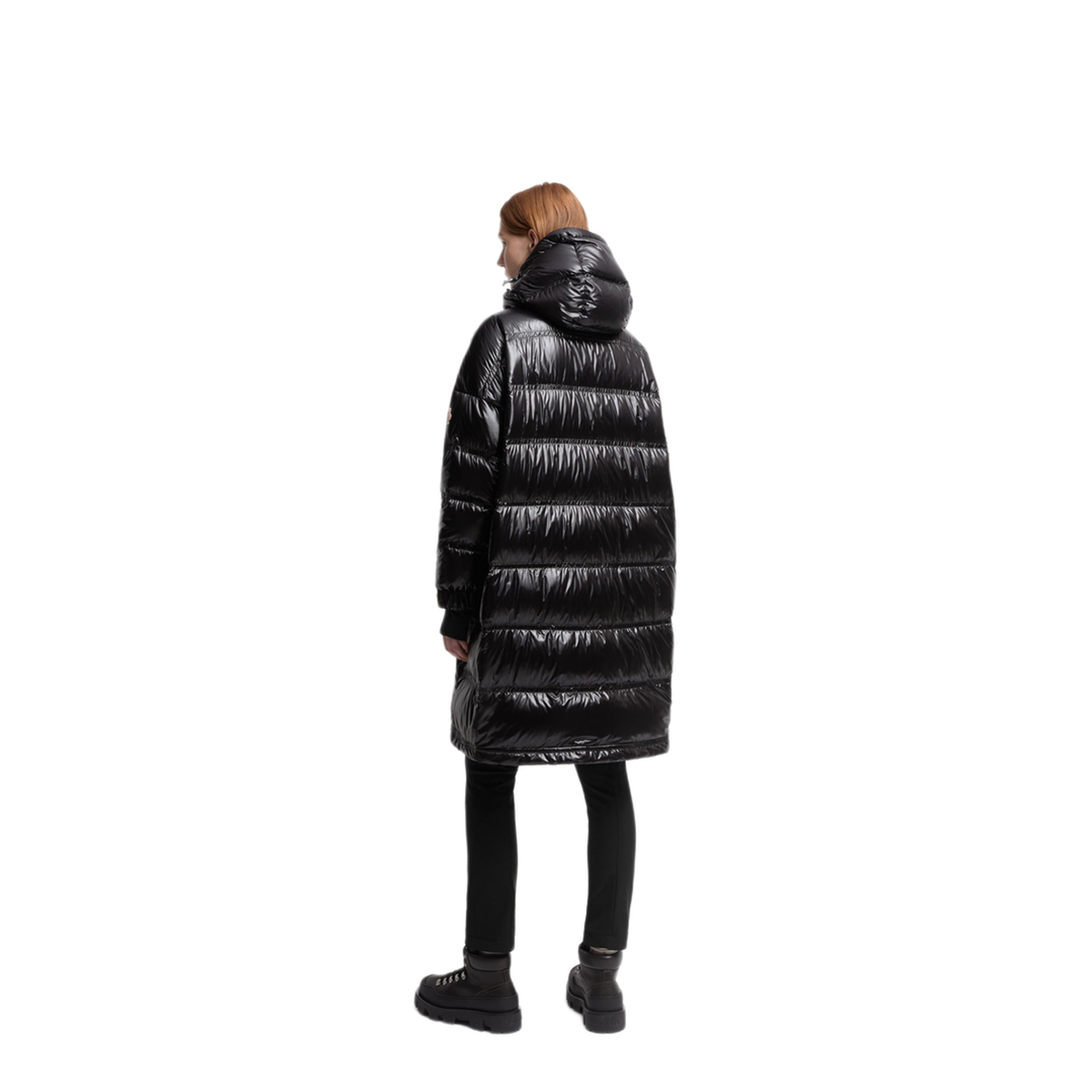 Rochelairs Hooded Long Down Jacket