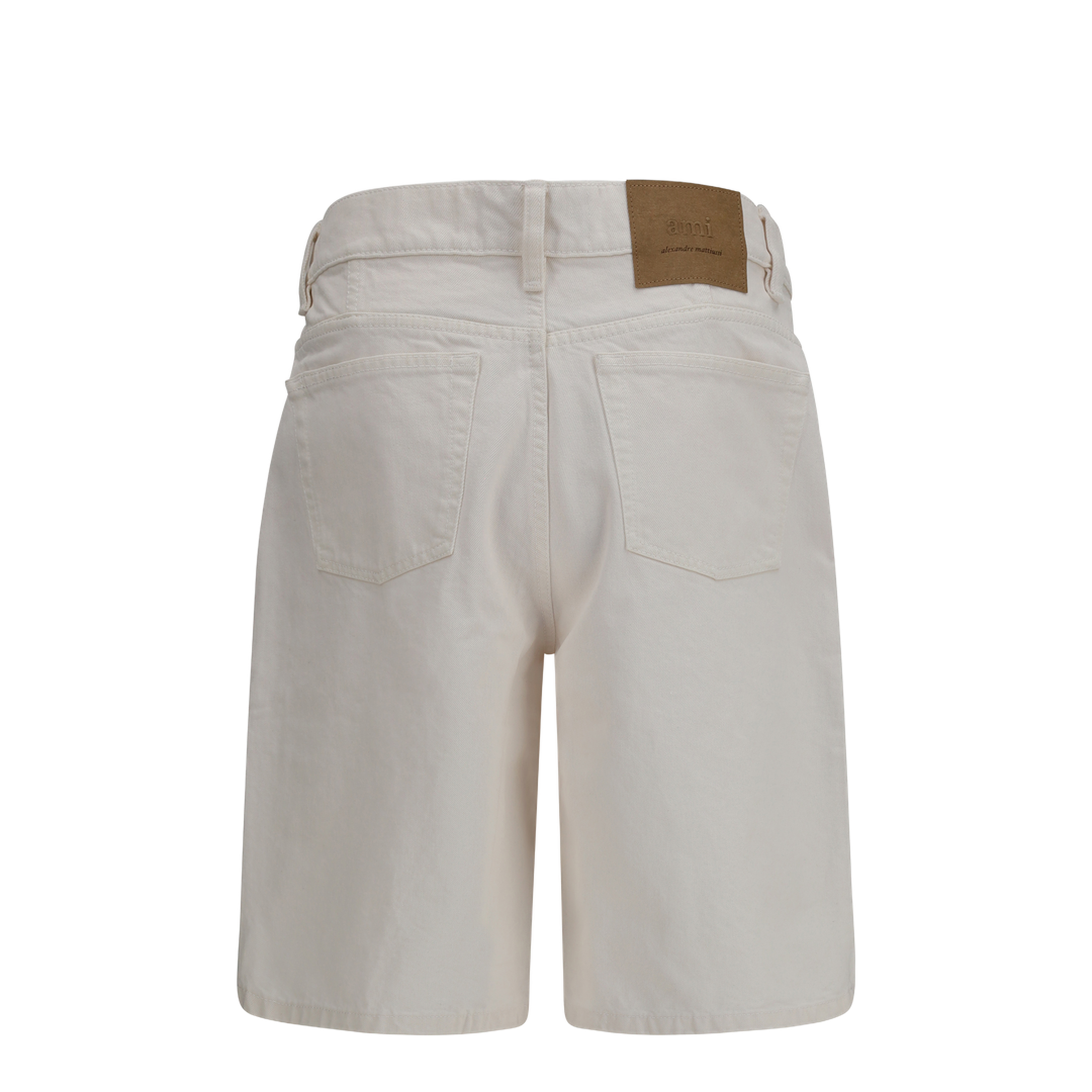 MAYFEYR - Ami Paris - Wide Twill Cotton Shorts - HSO837DE0126