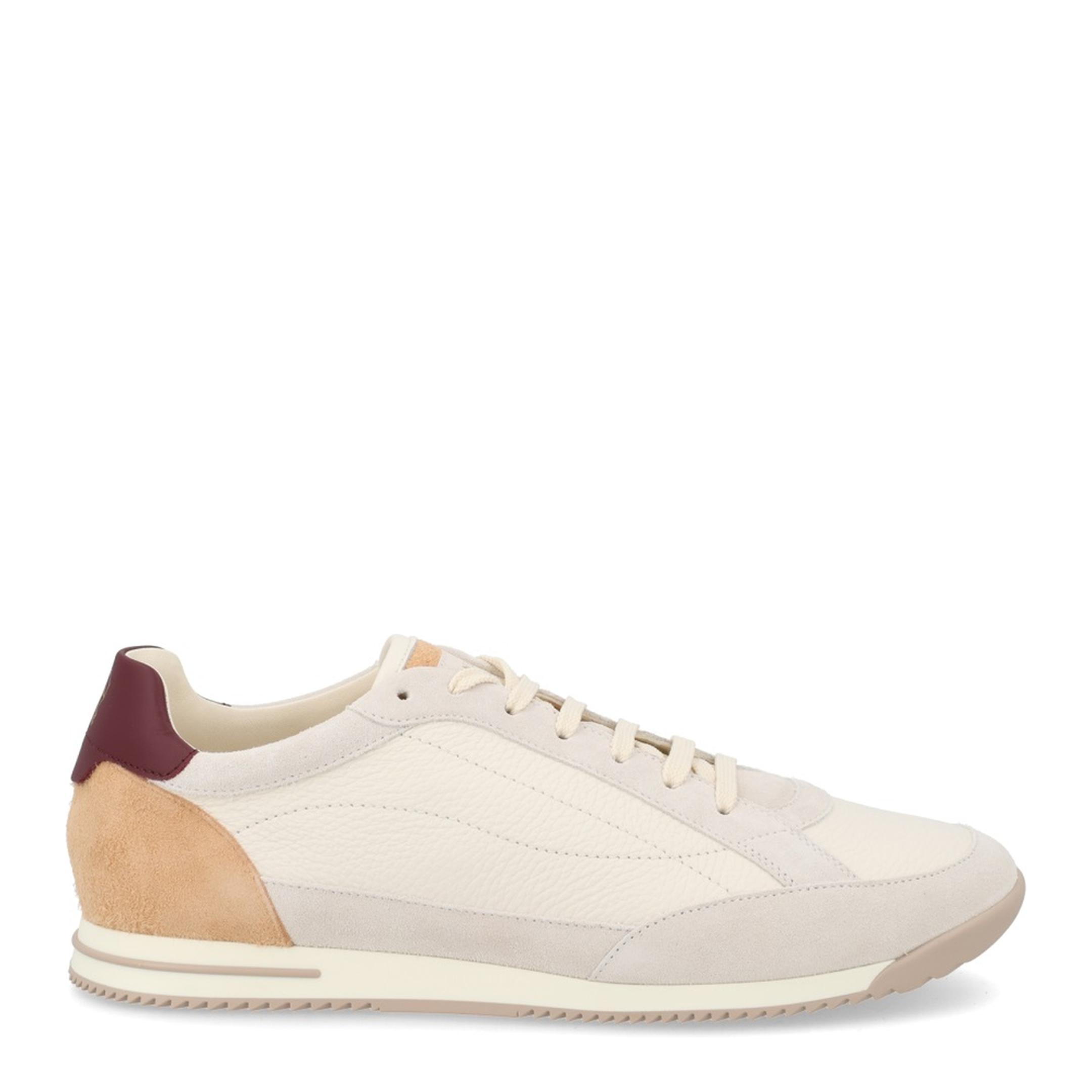 Sneaker with Suede Details