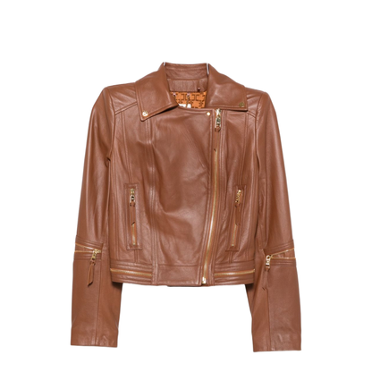 MAYFEYR - Elisabetta Franchi - Jackets Brown - GD01Z66E2FK3