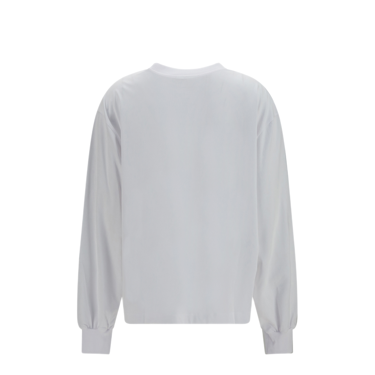 MAYFEYR - Ganni - Teddy Mushroom Long Sleeve Cotton T Shirt - A1050304151