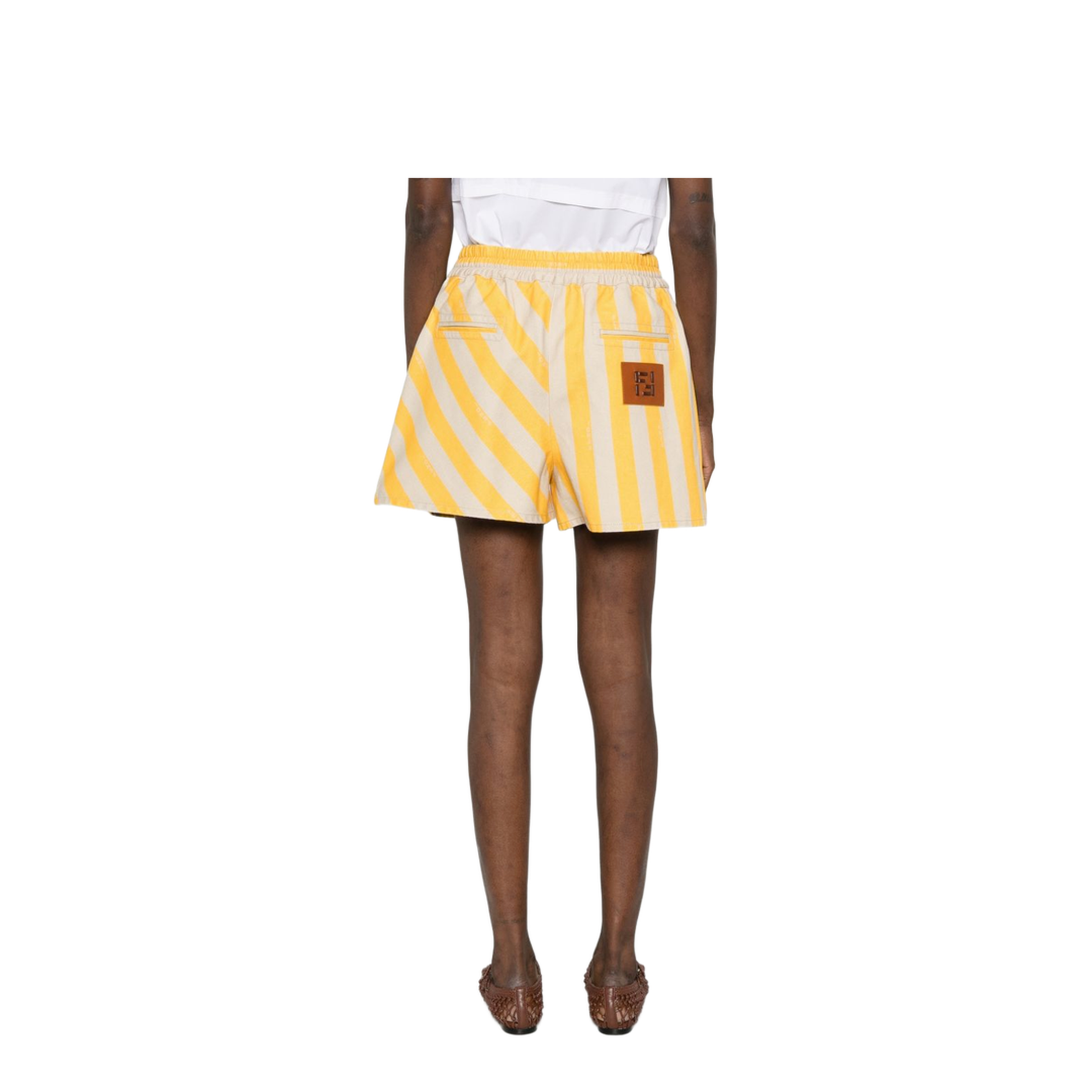 MAYFEYR - Fendi - Shorts Yellow - FLP896AOHUF1W0T