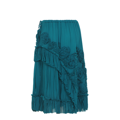 MAYFEYR - Dries Van Noten - Sammy Bis Midi Skirt - 2610108263376