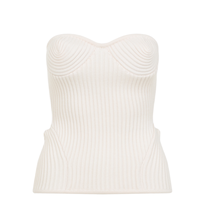 MAYFEYR - Jean Paul Gaultier - Merino Wool Ribbed Stretch Corset - 2503WPO010K00101