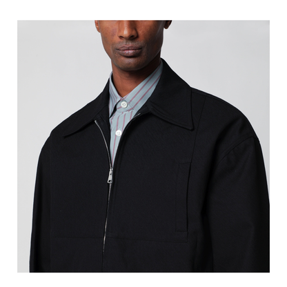 MAYFEYR - Namacheko - Black Cotton Zip Up Jacket - NS26-132N25149999