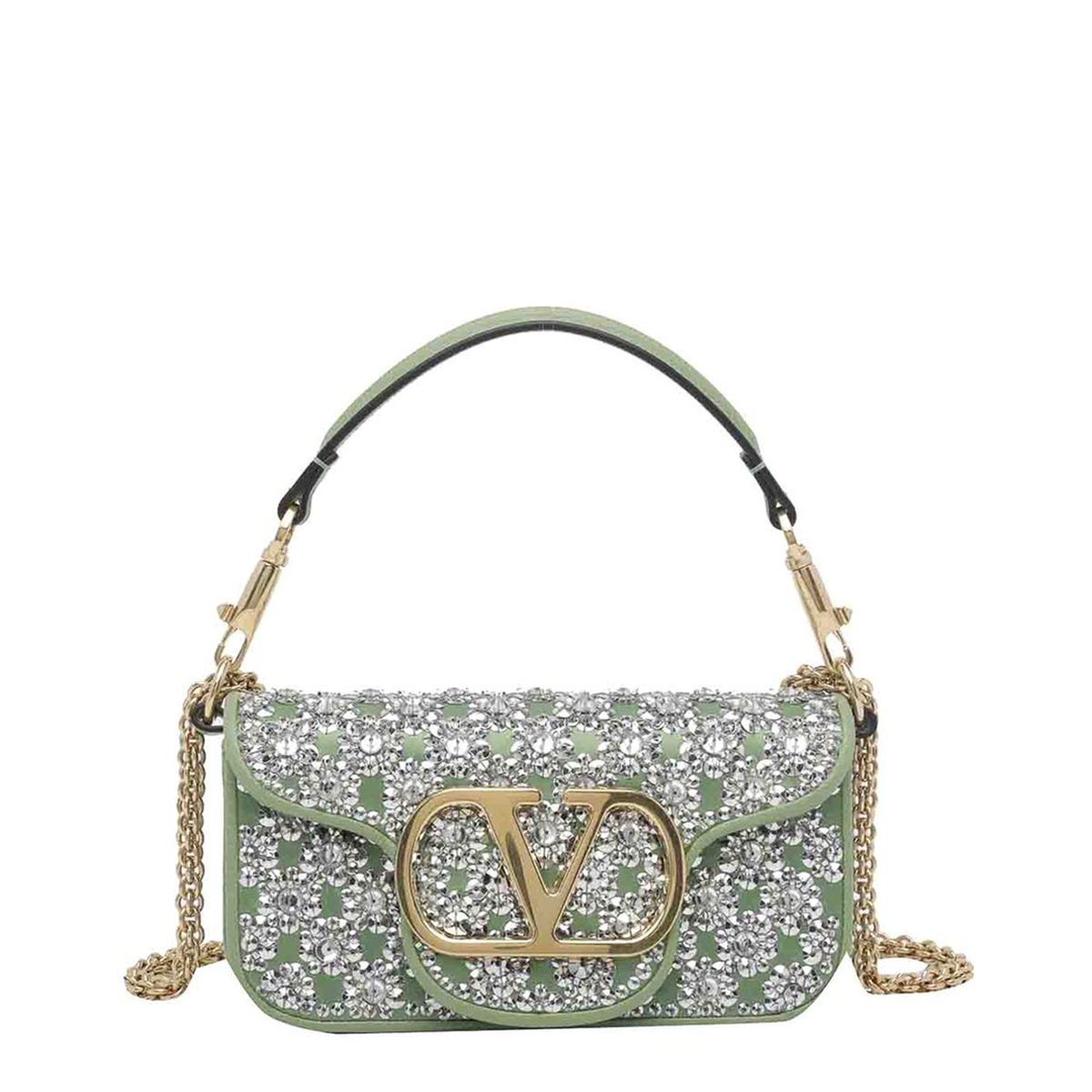 MAYFEYR - Valentino - Loco Small Embroidered Shoulder Bag - B0K53MBC4NT