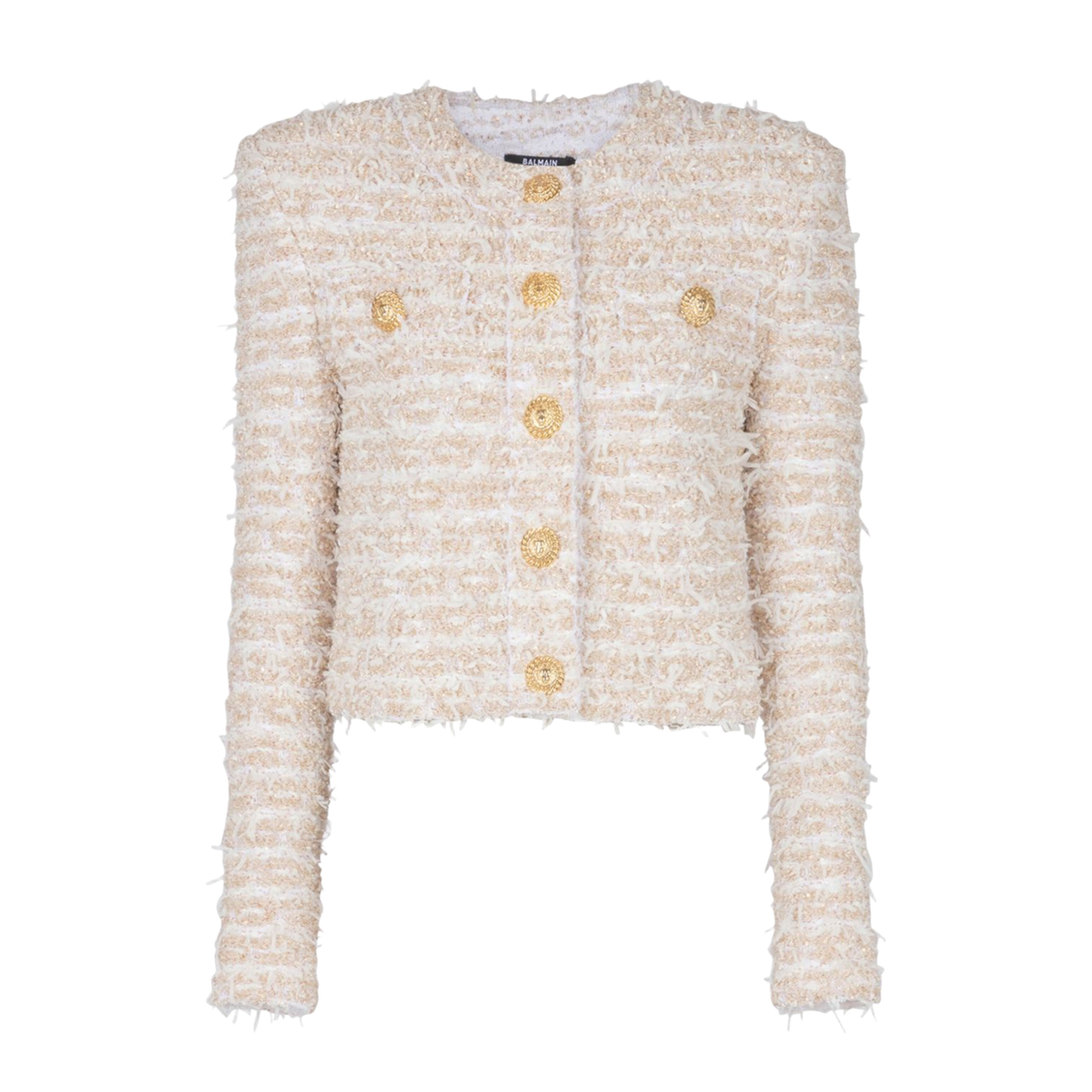 Cropped Tweed Jacket