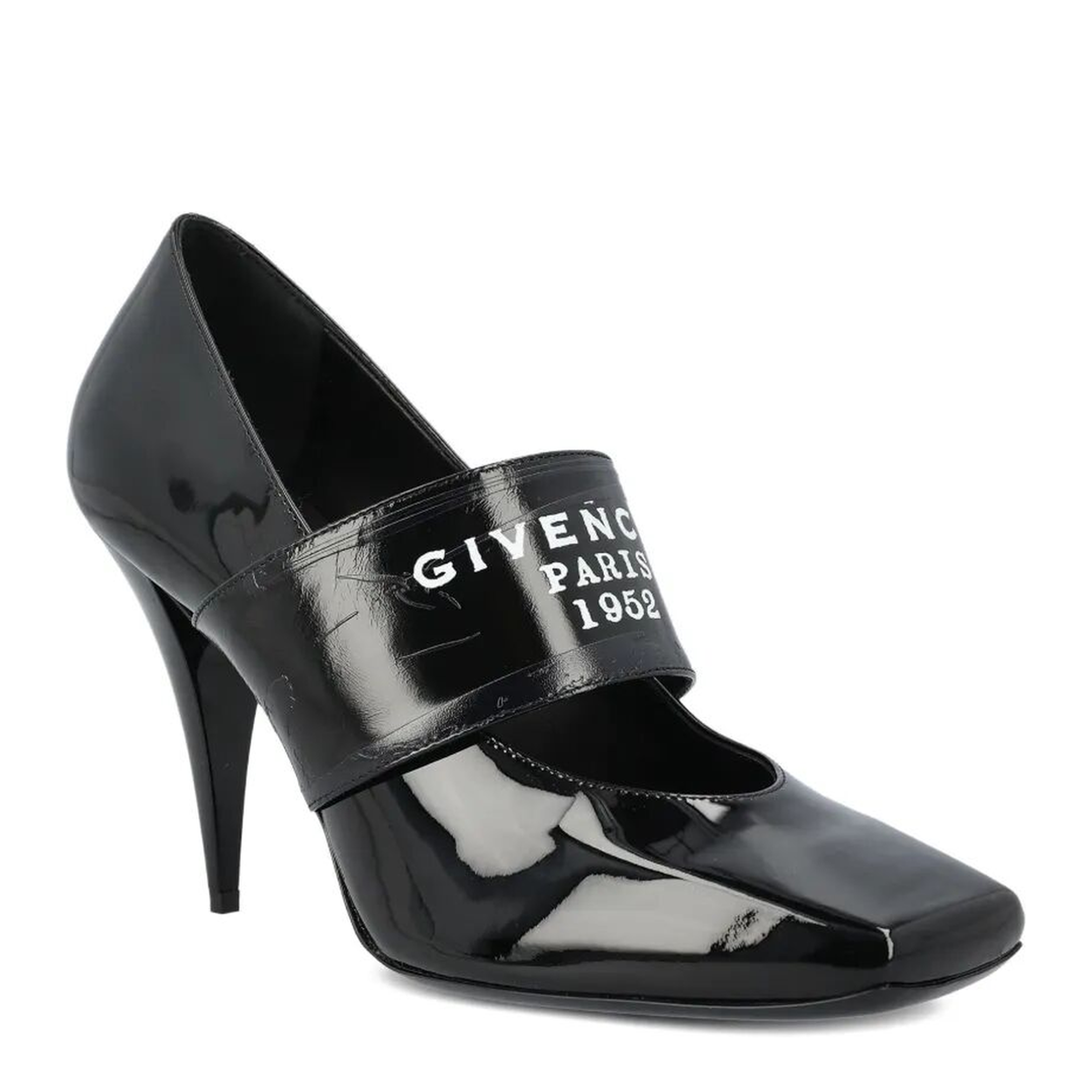 MAYFEYR - Givenchy - Sliced Square Tape In Patent Leather - BE404JE2F6