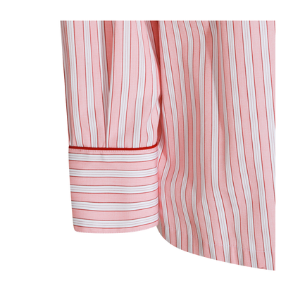 Striped Poplin Shirt In Multicolor