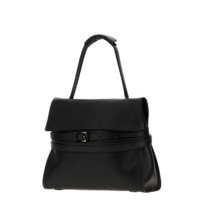 MAYFEYR - Moschino - Black Leather Medium Handbag - MC4162PP1POA00