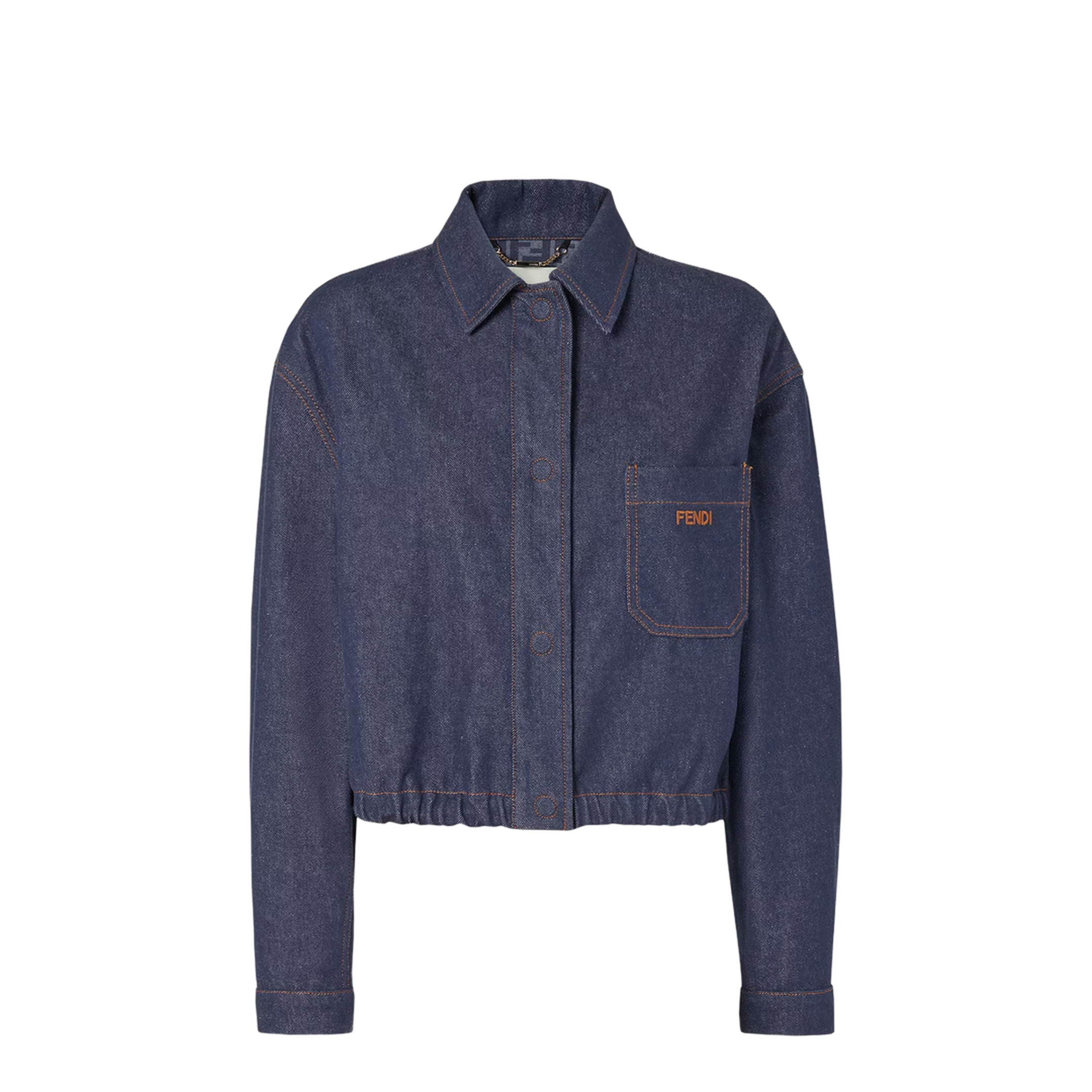 Cropped Denim Jacket