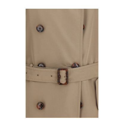 MAYFEYR - Burberry - Double-Breasted Belted Trench - 8128033