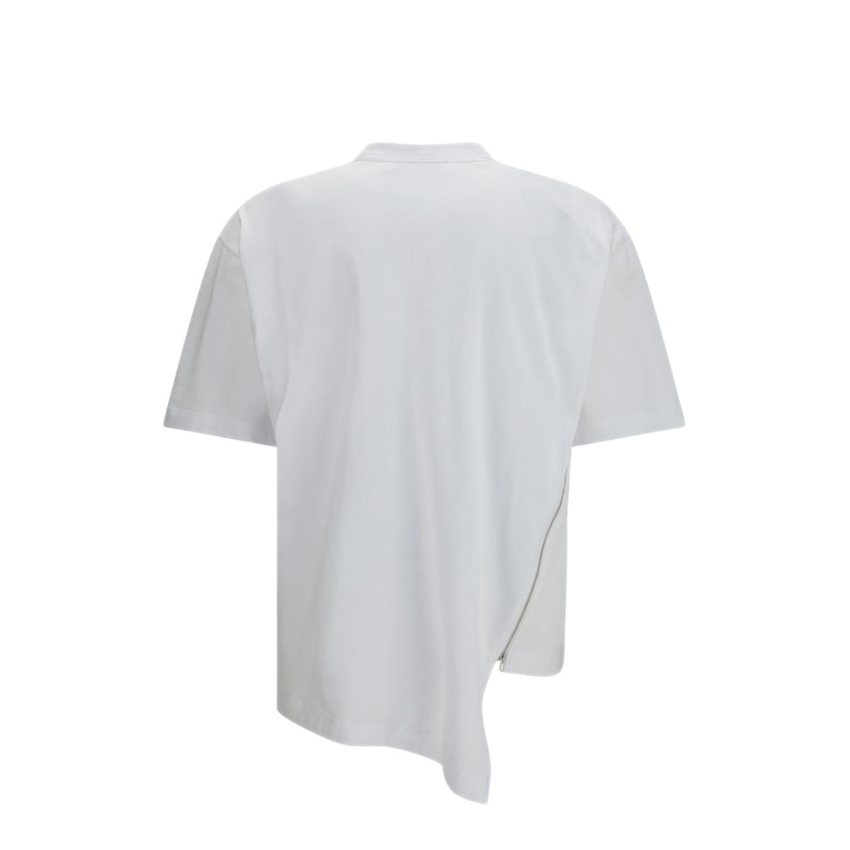MAYFEYR - Comme Des Garcons - Cotton T Shirt With Side Zipper - FQT009S263