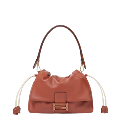 Mamma Baguette Medium Leather Brown