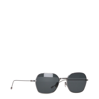 MAYFEYR - Thom Browne - Rectangular Sunglasses In Titanium - UES945AG0001035