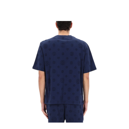 MAYFEYR - Casablanca - T-Shirt With Monogram Details - MSP26JTS04403APPLIQUEMONOGRAM