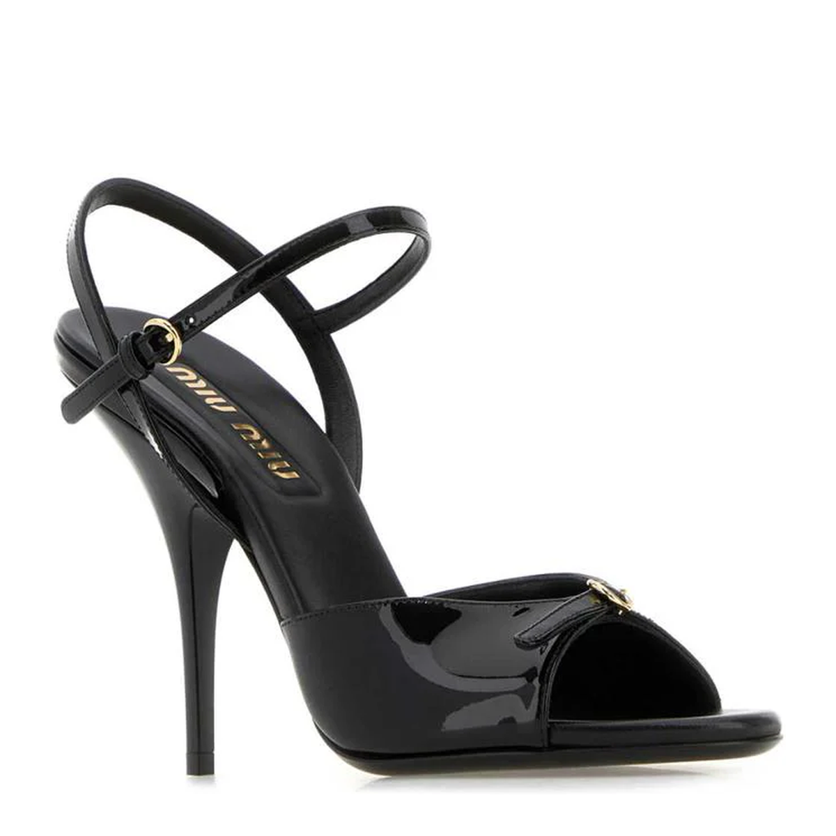 MAYFEYR - Miu Miu - Black Leather Sandals - 5X572EF105069F0002