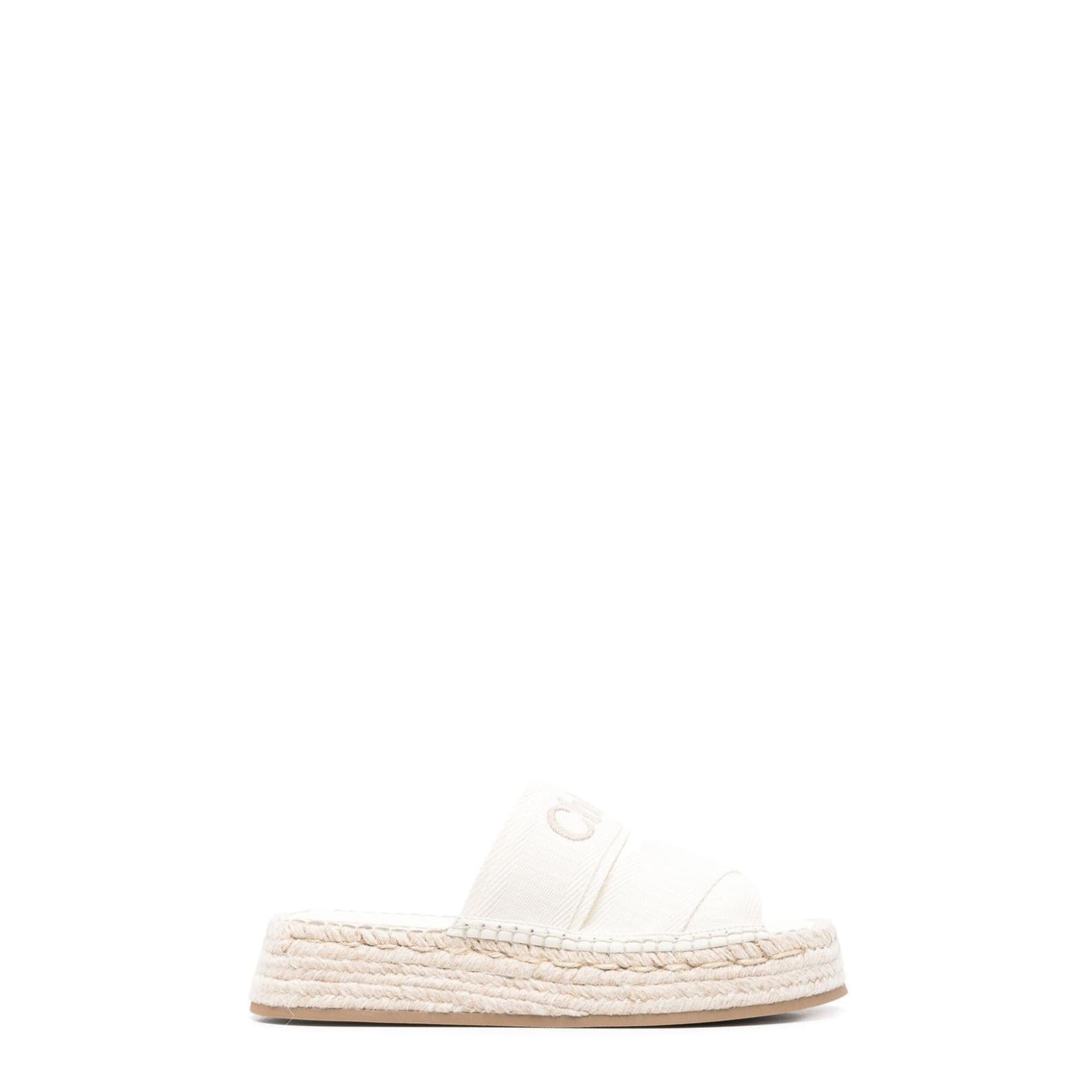 Chloè Sandals White